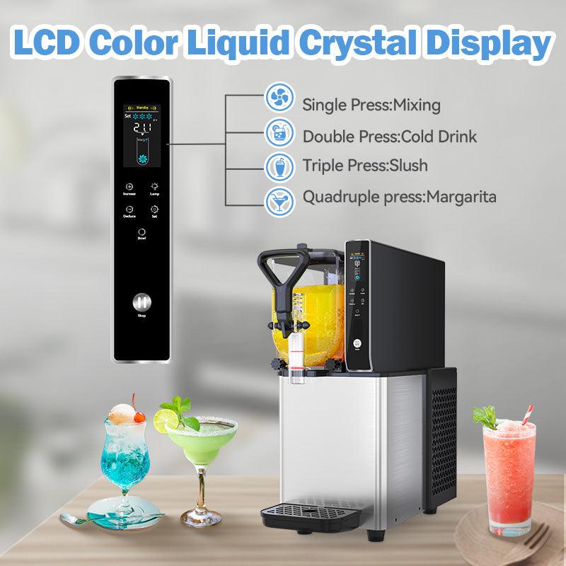 Margarita Slushy Machine,Freedom of Drink Party Essentials,Can Make Wine Slushies, Alcoholic Slushees, Daiquiris, Frozen adult cocktails,Simple Yet Elegant,GSEICE RLC3*1 - GSEICE