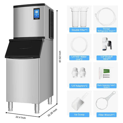 gseice sf450 ice maker machine