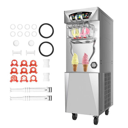 GSEICE BJK428C 3600W Commercial Ice Cream Machine