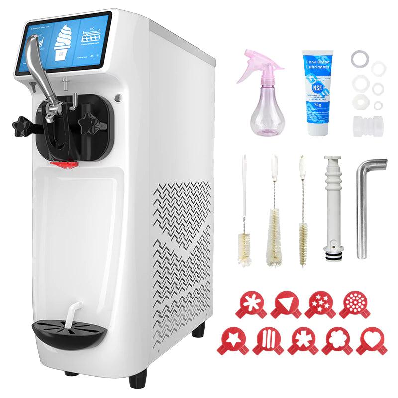 Countertop Soft Ice Cream Machine, Low Cost, High Profit