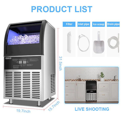 sy100 ice maker machine