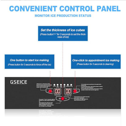 GSEice SY130 ice maker machine